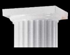 Round, Tuscan Aluminum Column Capital - Chadsworth Columns